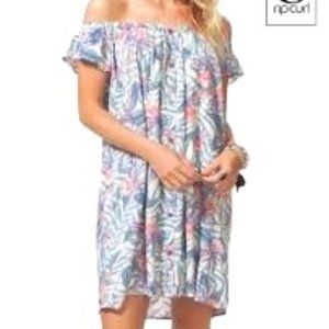 Rip Curl off the shoulder Dress